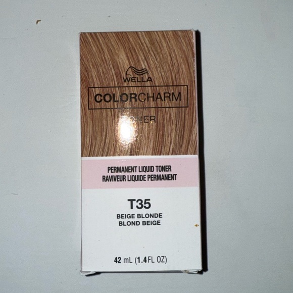 UNUSED NWT Wella Color Charm T35 Beige Blonde Toner - Picture 8 of 8